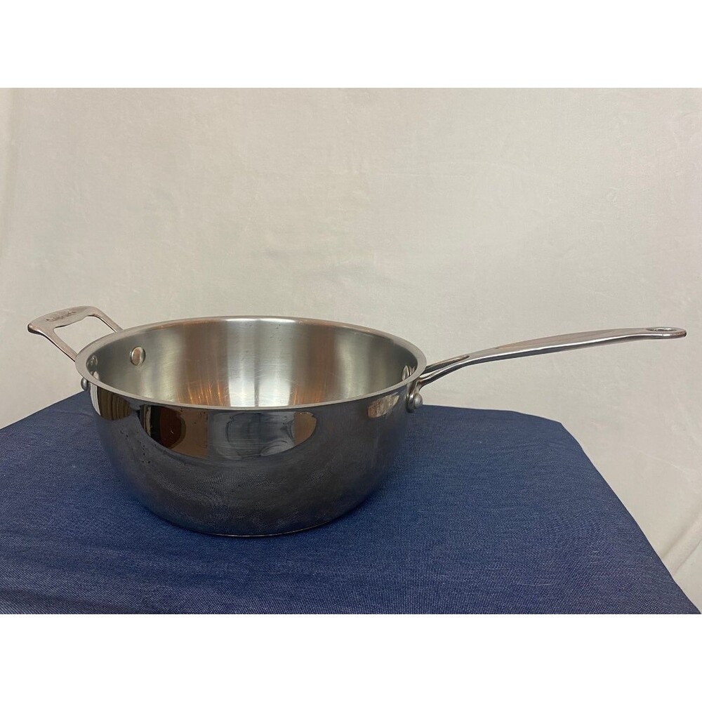 Cuisinart 755-26HD All Purpose 5.5 Qt Stainless Steel Deep Saute Pan